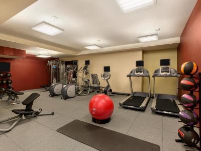 gym - hotel hilton garden inn midtown east - new york, united states of america