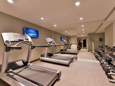 gym - hotel holiday inn times square - new york, united states of america