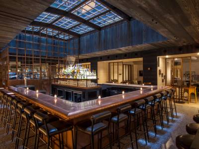 bar - hotel moxy nyc time square - new york, united states of america