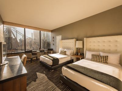 bedroom - hotel bentley - new york, united states of america