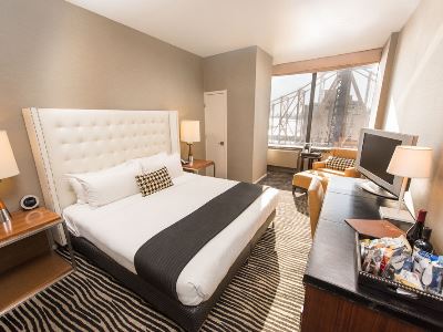 bedroom 2 - hotel bentley - new york, united states of america
