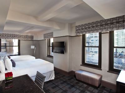 bedroom 6 - hotel park central - new york, united states of america