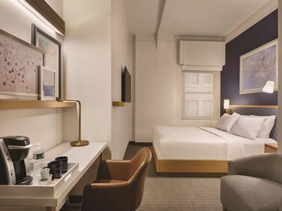 bedroom - hotel radisson wall street - new york, united states of america