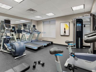gym - hotel fairfield ste downtown/ magnificent mile - chicago, united states of america