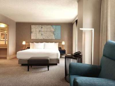 suite - hotel hilton chicago/magnificent mile suites - chicago, united states of america
