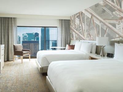deluxe room - hotel marriott downtown magnificent mile - chicago, united states of america