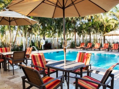 outdoor pool - hotel four points fll airport/cruise port - fort lauderdale, united states of america