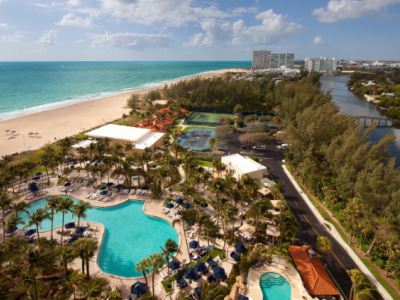 outdoor pool - hotel marriott harbor beach resort and spa - fort lauderdale, united states of america