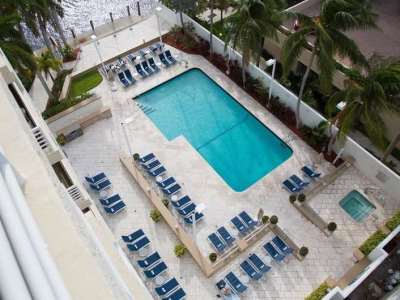outdoor pool - hotel gallery one - a doubletree suites - fort lauderdale, united states of america