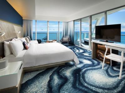 bedroom 4 - hotel w fort lauderdale - fort lauderdale, united states of america