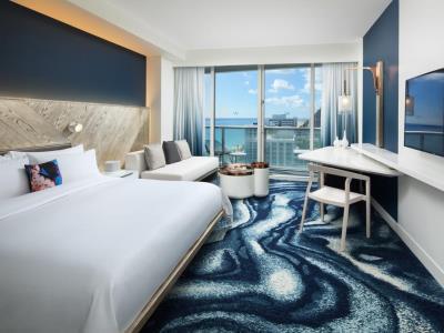 bedroom 2 - hotel w fort lauderdale - fort lauderdale, united states of america