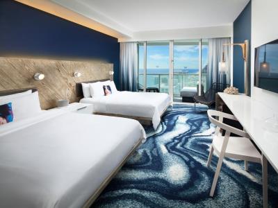 bedroom 1 - hotel w fort lauderdale - fort lauderdale, united states of america