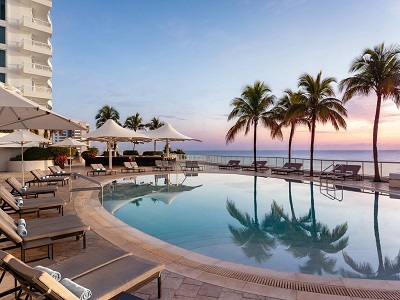 outdoor pool - hotel ritz carlton - fort lauderdale, united states of america