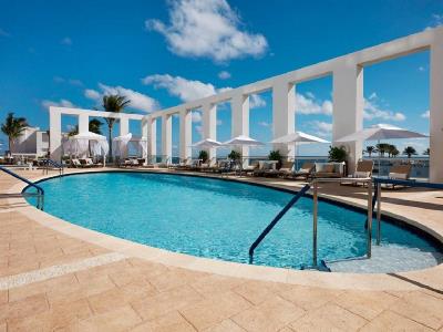 outdoor pool - hotel conrad fort lauderdale beach - fort lauderdale, united states of america
