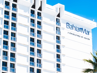 exterior view 1 - hotel bahia mar beach - a doubletree by hilton - fort lauderdale, united states of america