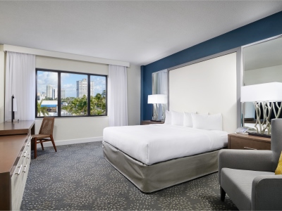 bedroom 2 - hotel bahia mar beach - a doubletree by hilton - fort lauderdale, united states of america