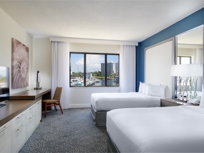 bedroom 7 - hotel bahia mar beach - a doubletree by hilton - fort lauderdale, united states of america