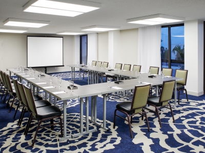 conference room 1 - hotel bahia mar beach - a doubletree by hilton - fort lauderdale, united states of america