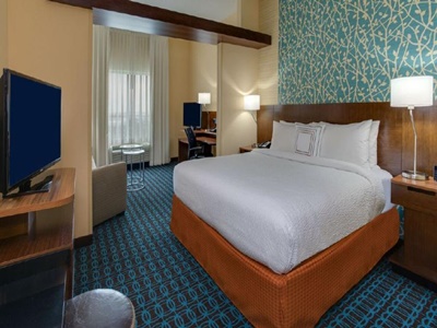 bedroom - hotel fairfield inn n suites downtown/las olas - fort lauderdale, united states of america