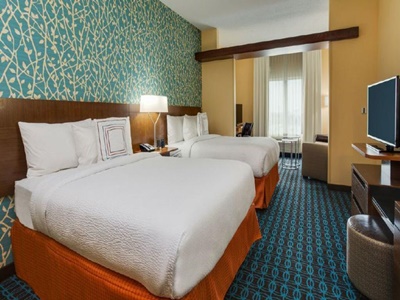 bedroom 1 - hotel fairfield inn n suites downtown/las olas - fort lauderdale, united states of america