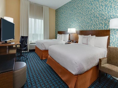 bedroom 2 - hotel fairfield inn n suites downtown/las olas - fort lauderdale, united states of america