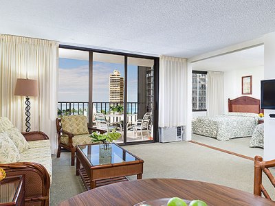 bedroom 4 - hotel aston at the waikiki banyan - honolulu, united states of america