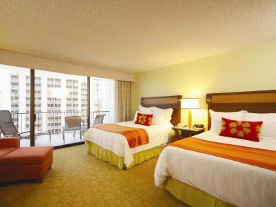 bedroom 2 - hotel waikiki beach marriott - honolulu, united states of america