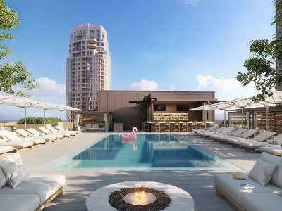 outdoor pool - hotel fairmont century plaza - los angeles, united states of america