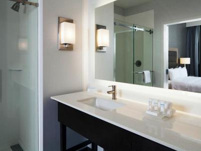 bathroom - hotel homewood suites by hilton intl airport - los angeles, united states of america