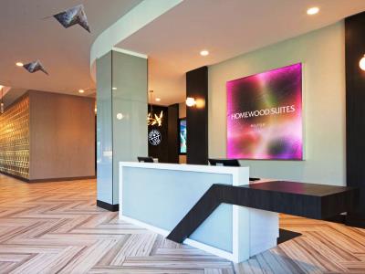 lobby - hotel homewood suites by hilton intl airport - los angeles, united states of america