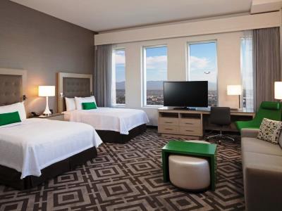 bedroom 1 - hotel homewood suites by hilton intl airport - los angeles, united states of america