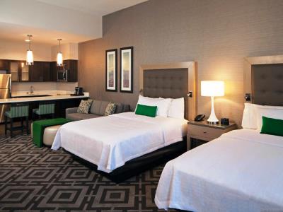 bedroom 2 - hotel homewood suites by hilton intl airport - los angeles, united states of america