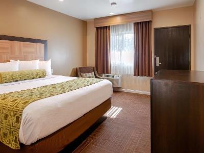 bedroom - hotel best western plus glendale - los angeles, united states of america