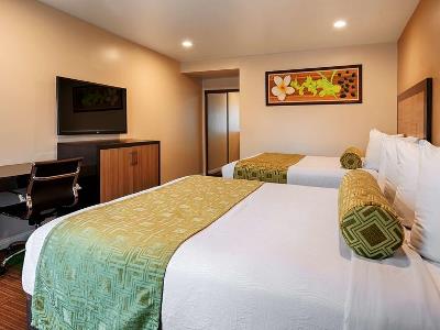bedroom 1 - hotel best western plus glendale - los angeles, united states of america