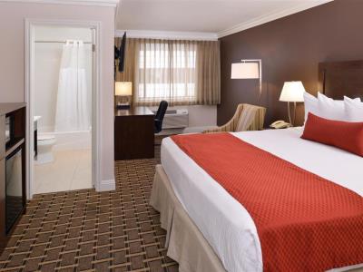 bedroom - hotel best western plus la mid-town - los angeles, united states of america