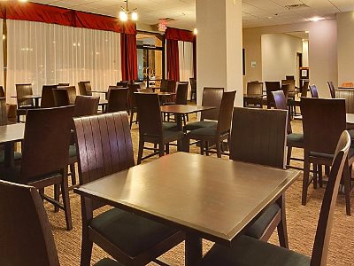 breakfast room - hotel holiday inn express lax airport - los angeles, united states of america