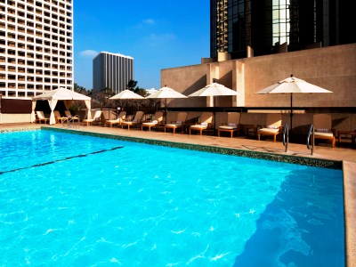 outdoor pool - hotel westin bonaventure - los angeles, united states of america