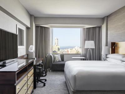 bedroom - hotel marriott union square - san francisco, united states of america