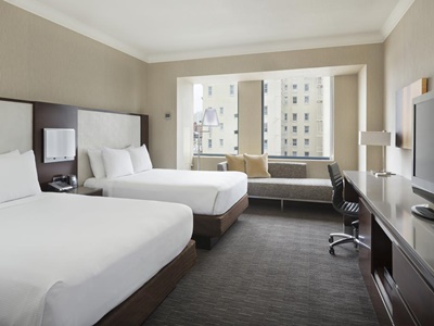 bedroom - hotel hilton union square - san francisco, united states of america