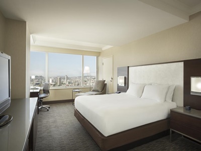 bedroom 1 - hotel hilton union square - san francisco, united states of america