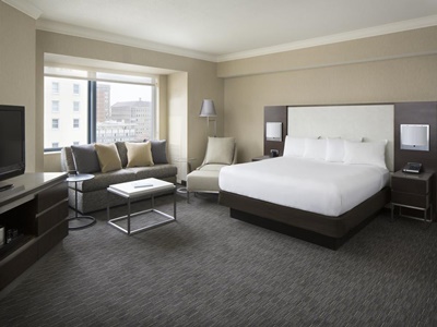 bedroom 2 - hotel hilton union square - san francisco, united states of america