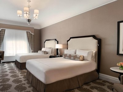 bedroom 1 - hotel fairmont - san francisco, united states of america