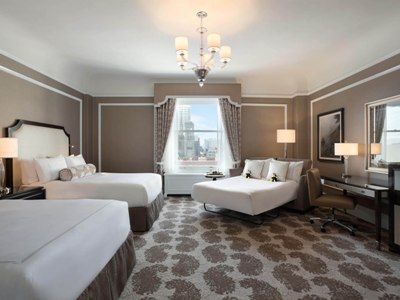 bedroom 2 - hotel fairmont - san francisco, united states of america