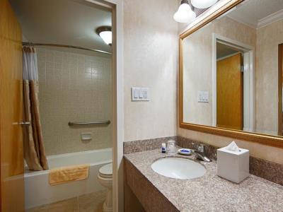 bathroom - hotel sfo el rancho inn, surestay collection - san francisco, united states of america