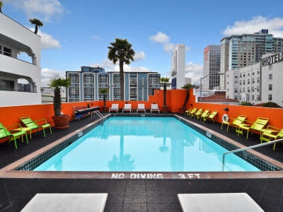 outdoor pool - hotel soma house - san francisco, united states of america