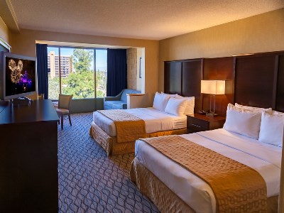 bedroom 1 - hotel clarion anaheim resort - anaheim, united states of america