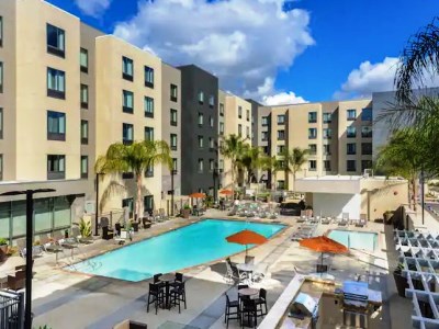 outdoor pool - hotel homewood suites resort - convention ctr - anaheim, united states of america