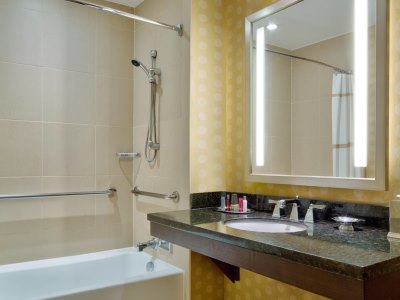 bathroom - hotel atlanta marriott buckhead - atlanta, georgia, united states of america