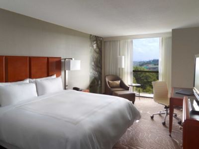 bedroom - hotel atlanta marriott northwest at galleria - atlanta, georgia, united states of america