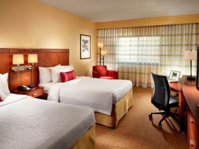 bedroom - hotel courtyard atlanta executive park/emory - atlanta, georgia, united states of america